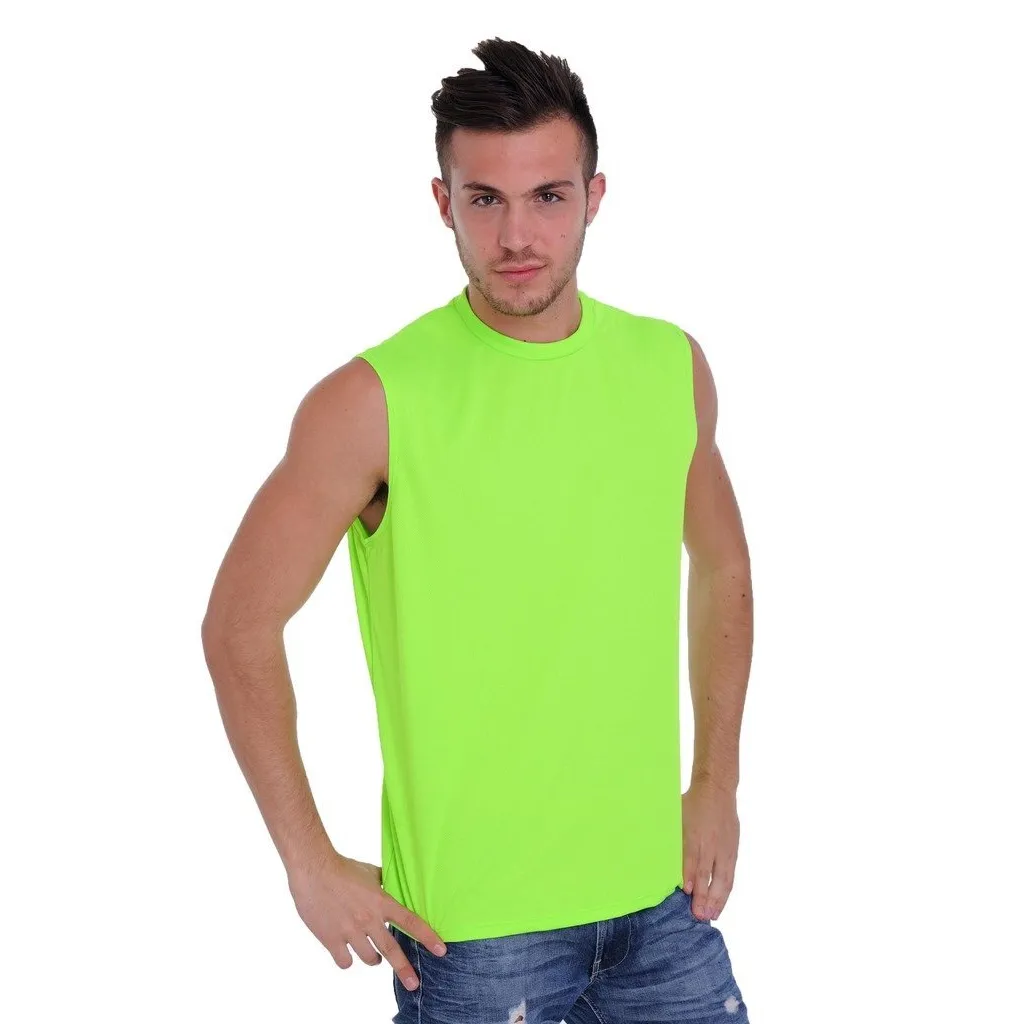 3 Pack Men's Dri Fit Sleeveless Shirt