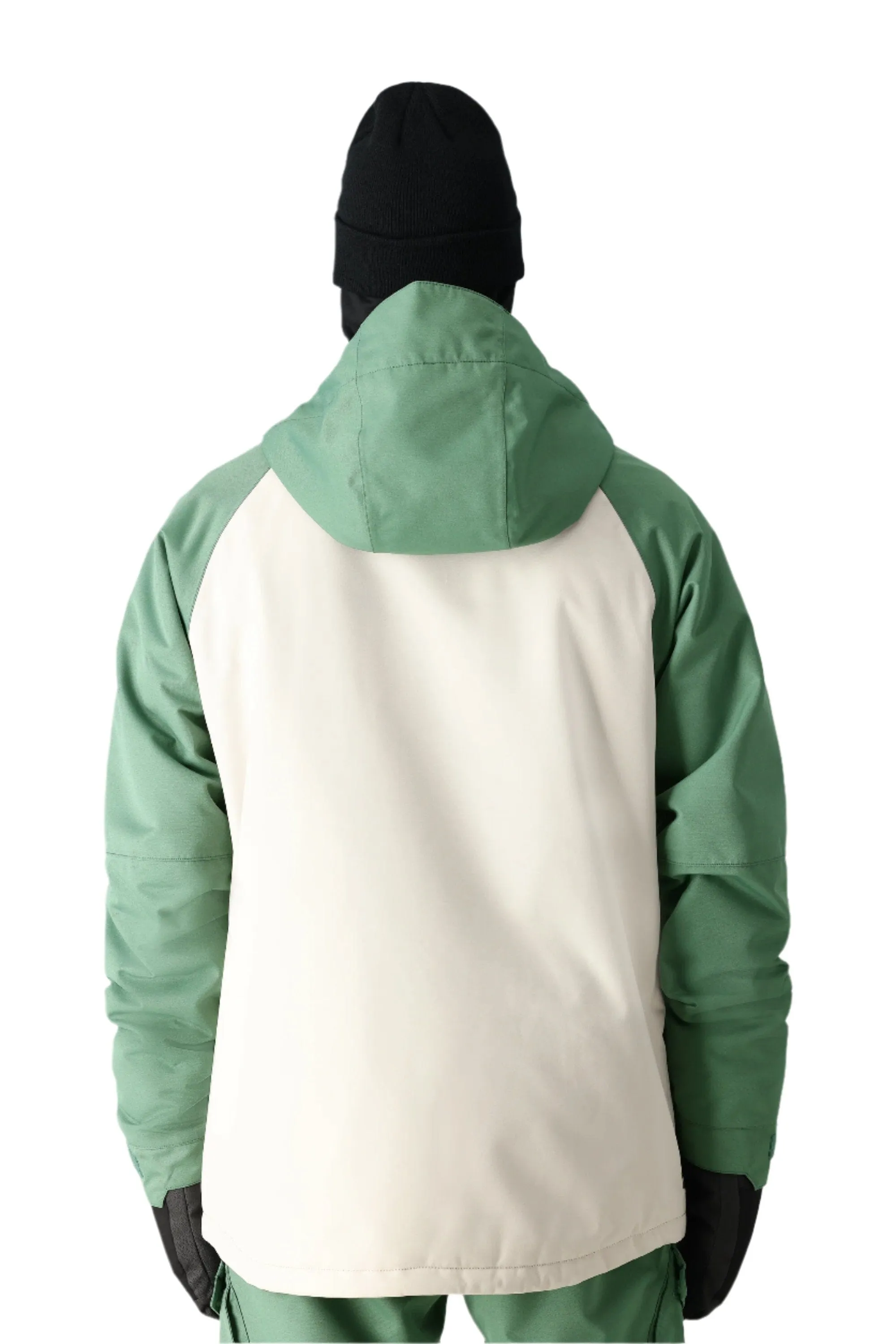 686 Geo Insulated Snowboard Jacket Cypress Limestone Colorblock 2025