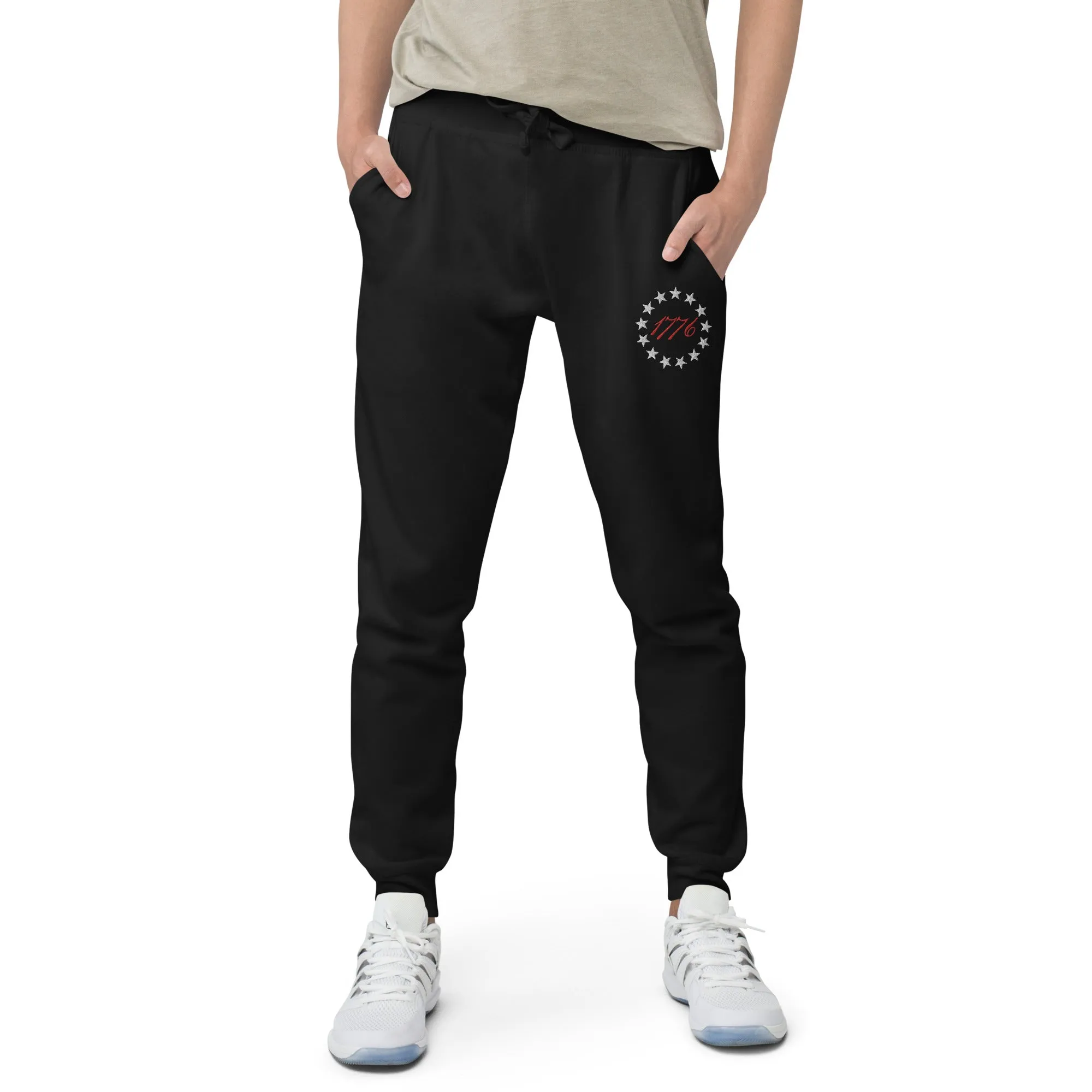 Betsy Ross 13 Stars Unisex Fleece Sweatpants