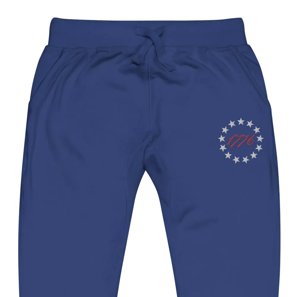 Betsy Ross 13 Stars Unisex Fleece Sweatpants