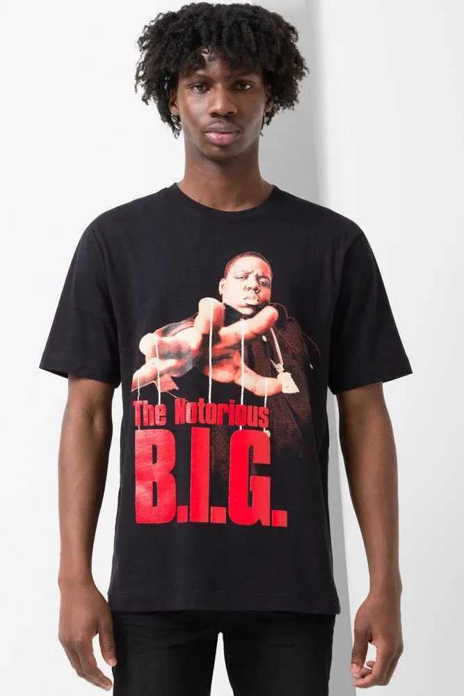 B.I.G Short Sleeve T-Shirt Black