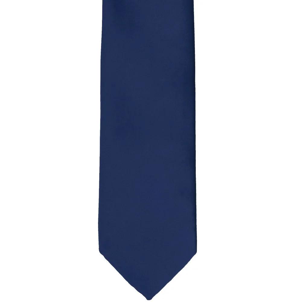 Blue Velvet Premium Slim Necktie, 2.5" Width