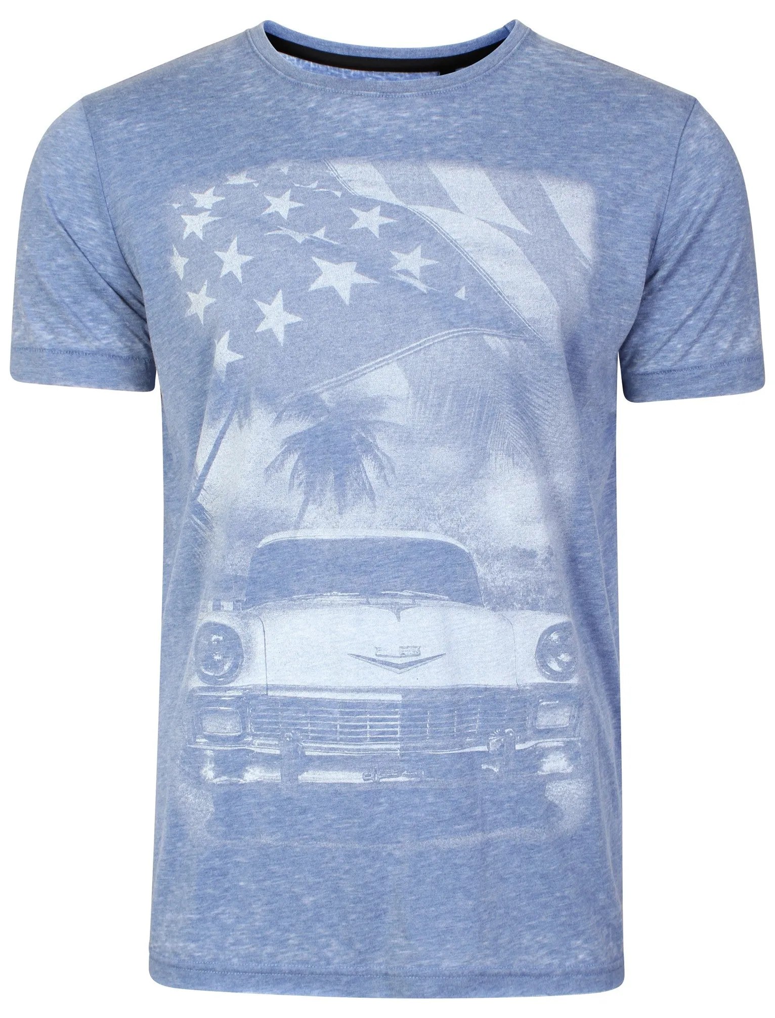 Burnout T-Shirt in Federal Blue - Dissident