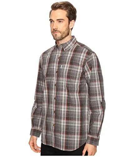 Carhartt 102202 Men's Bellevue Long Sleeve Shirt Shadow Button-up Shirt