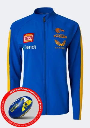 Castore Kids' West Coast Eagles Track Jacket with FREE West Coast Eagles Soft Footy