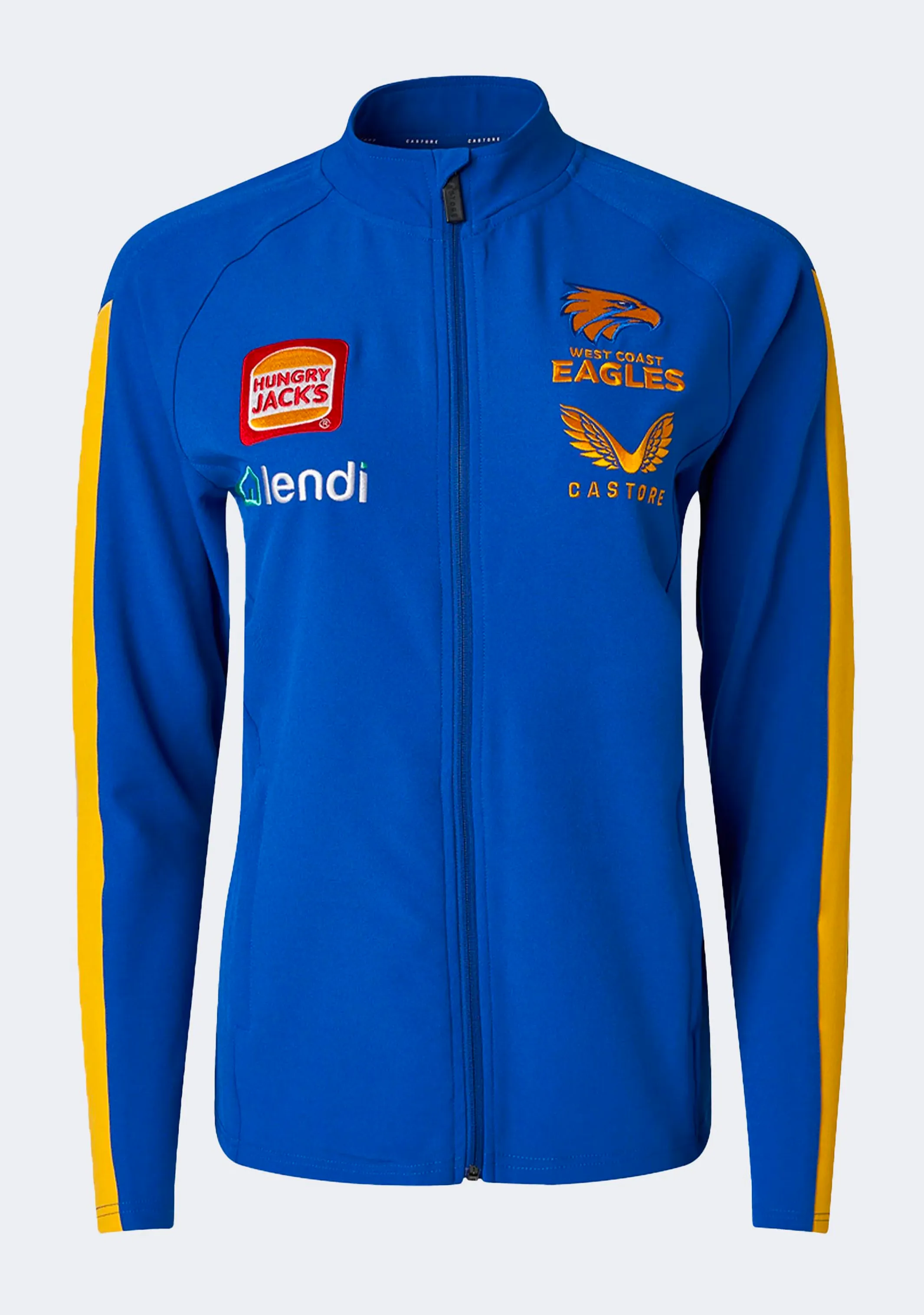 Castore Kids' West Coast Eagles Track Jacket with FREE West Coast Eagles Soft Footy