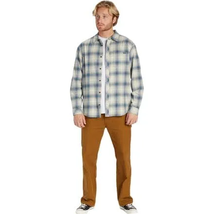 Coastal Flannel Men's Billabong, Oyster