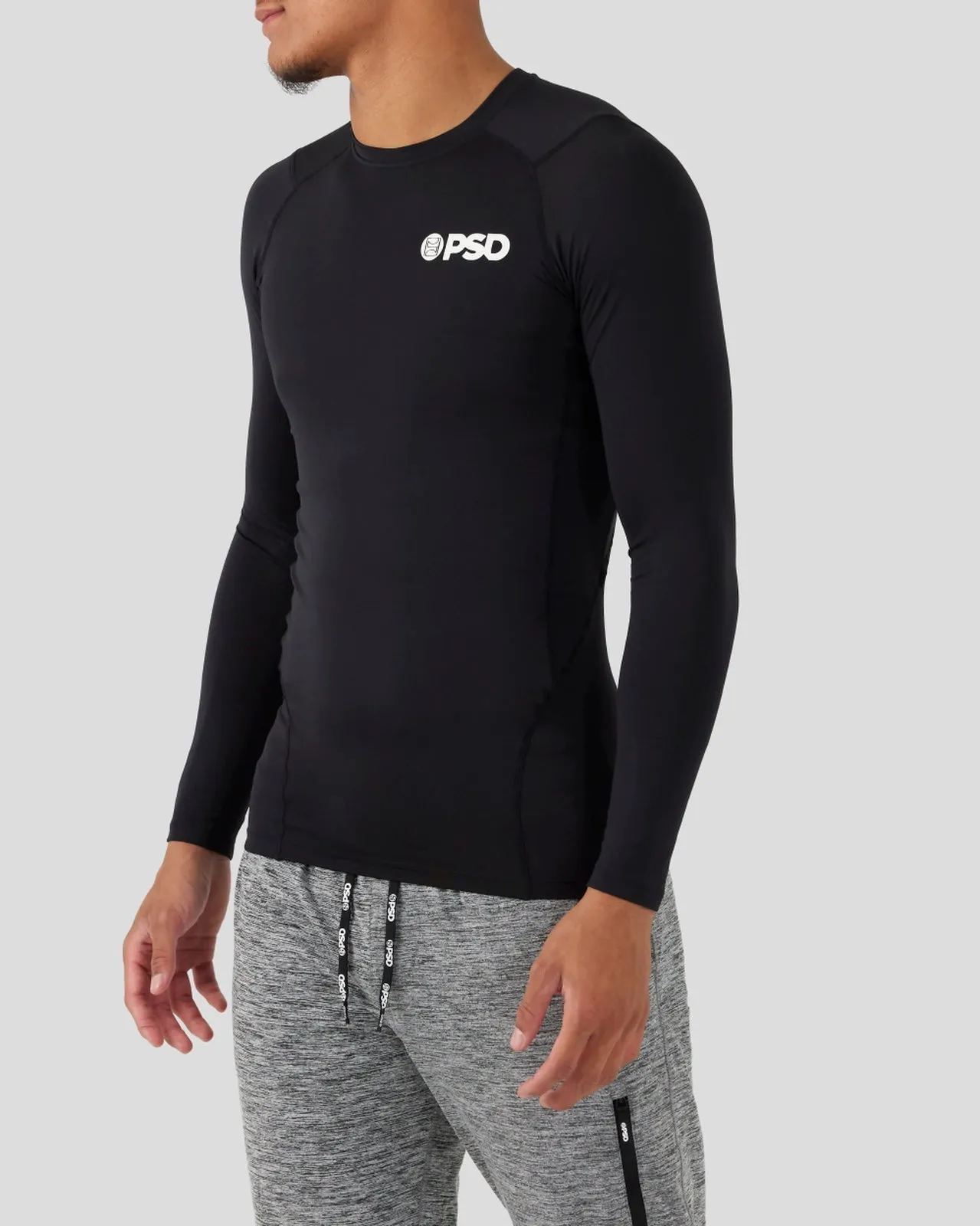 Compression Tee Long Sleeve - Black