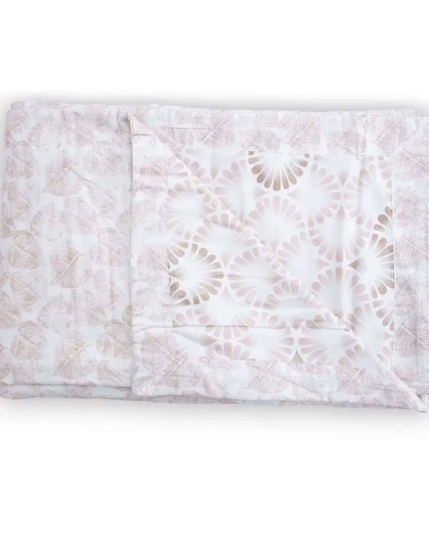 Cream Silky Touch Premium Cotton Dohar | Set of 2 | 57x90 inches