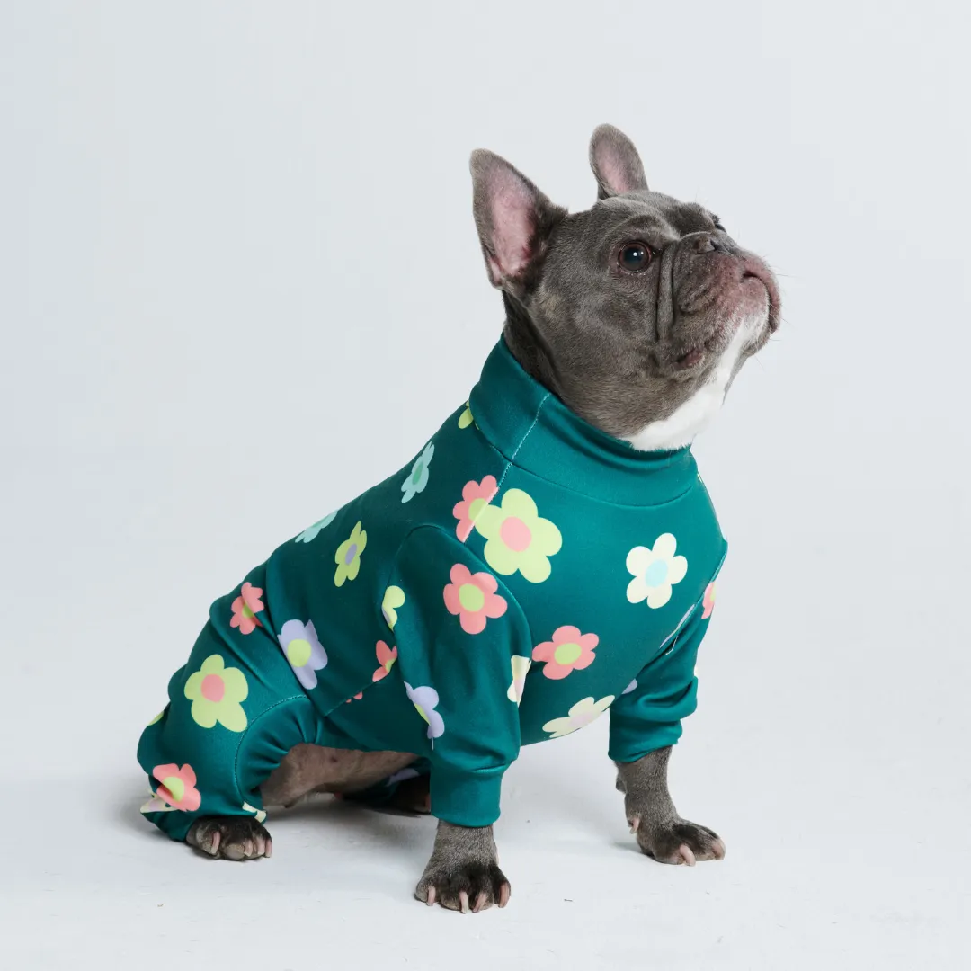 Dog Pajama - Daisy Green