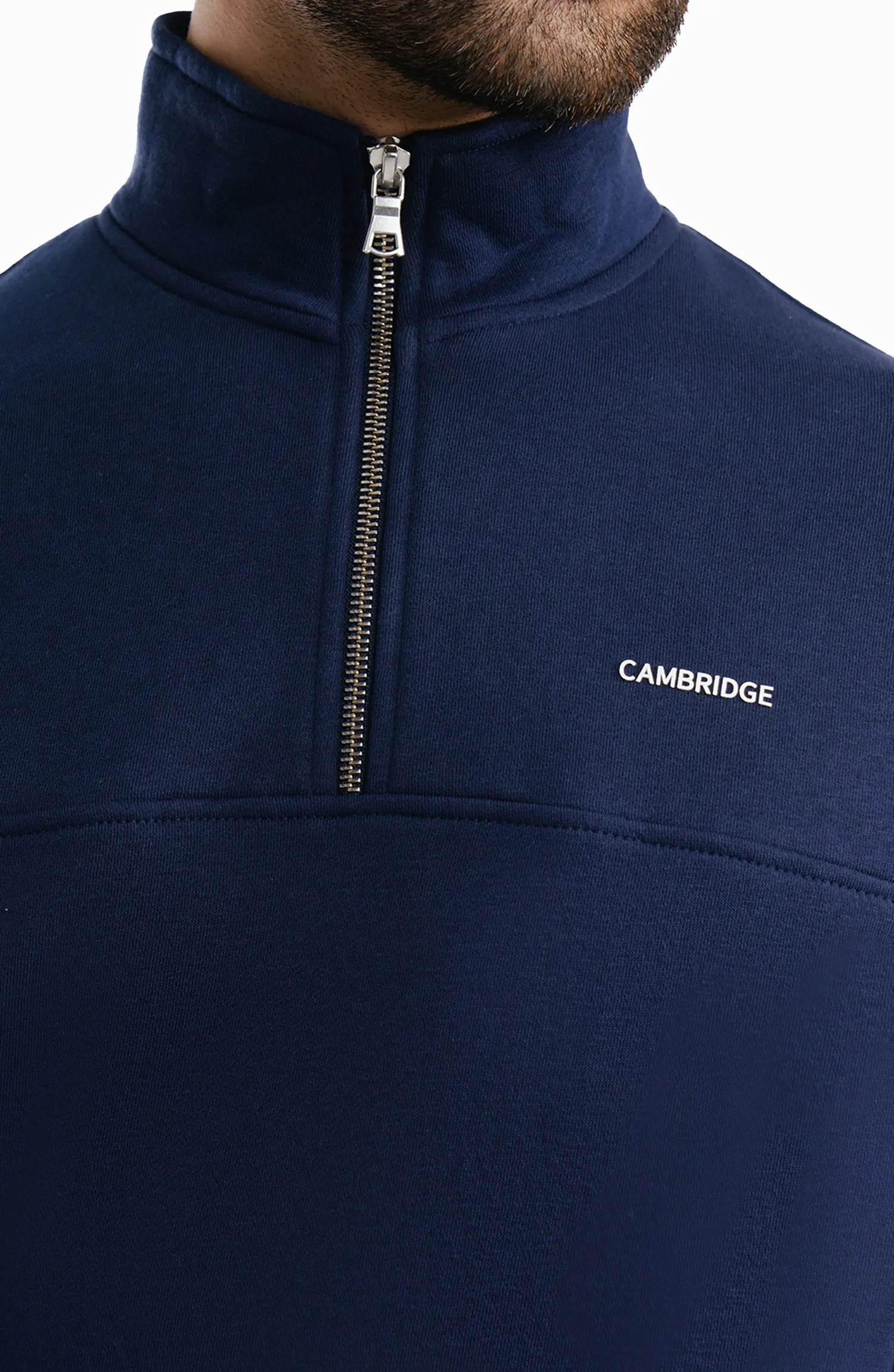 Fleece Pullover - Navy