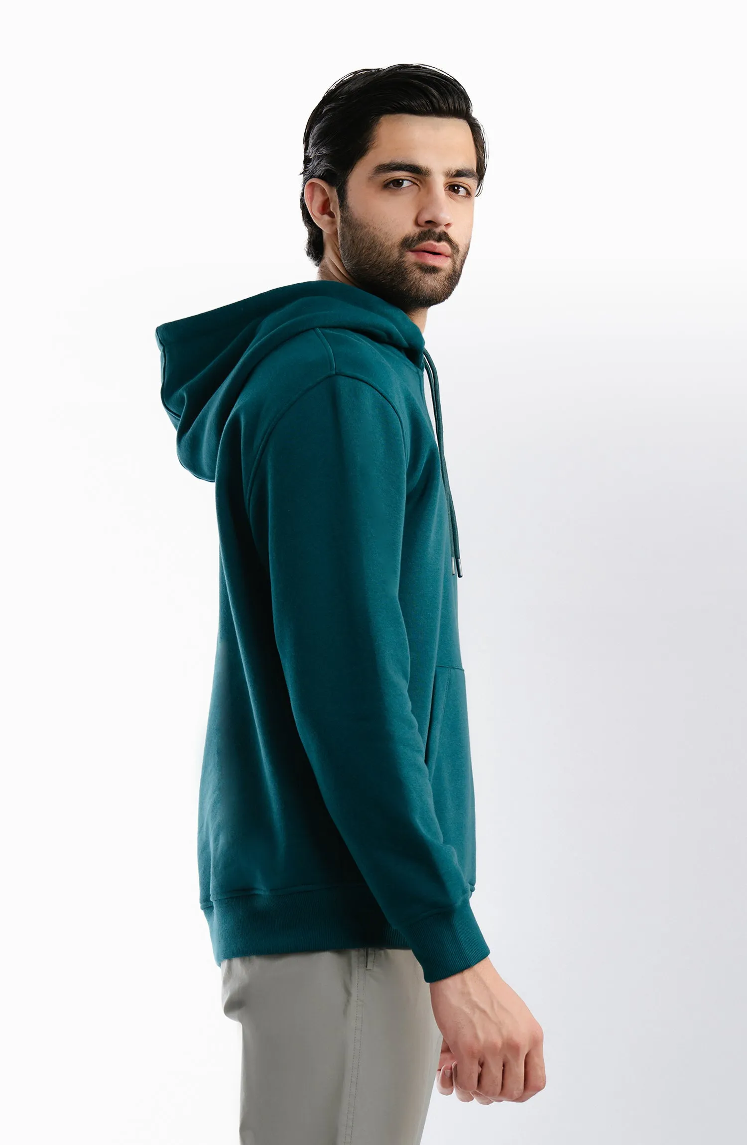 Fleece Pullover - Teal