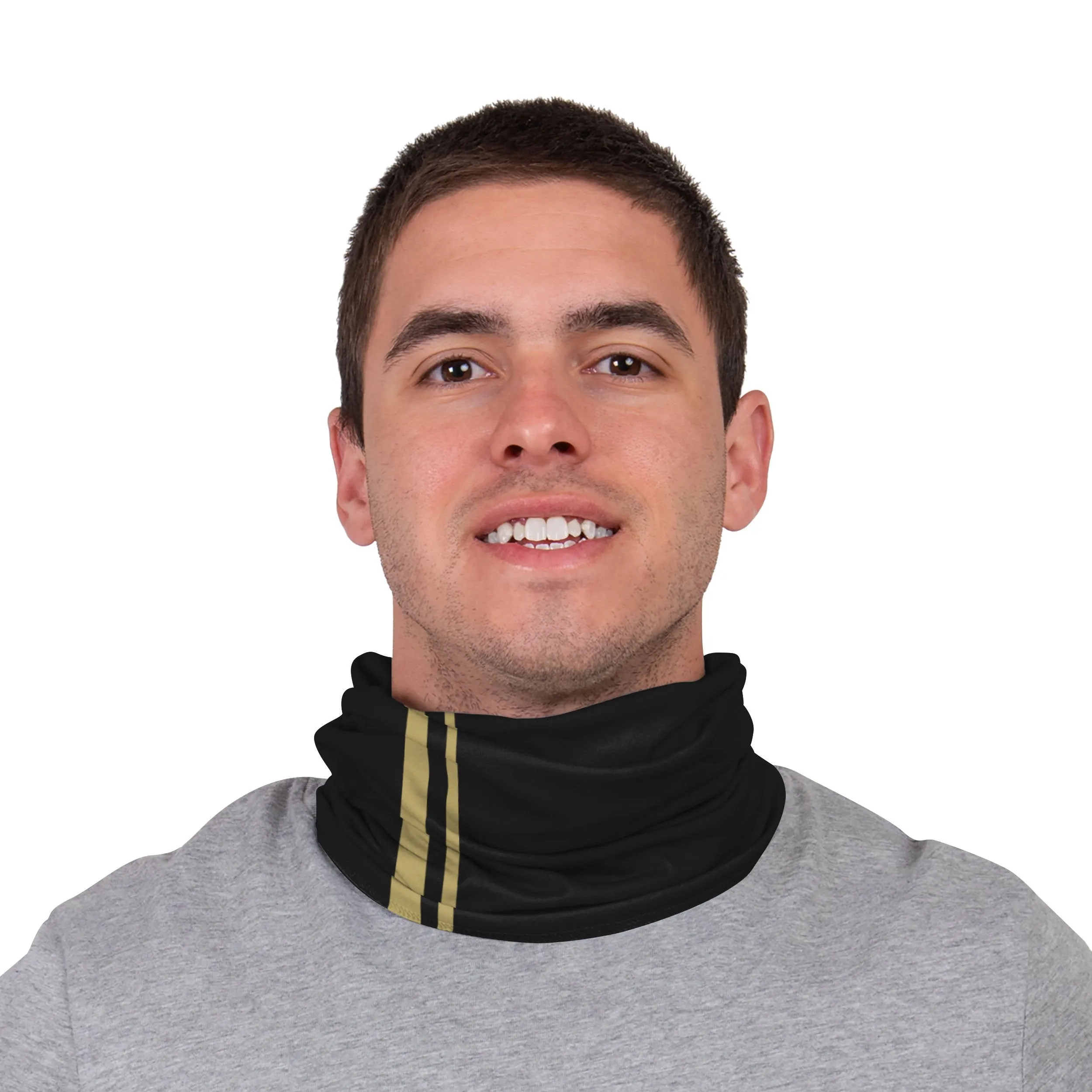 Georgia Tech Yellow Jackets  NCAA On-FIeld Sideline Logo Black Gaiter Scarf