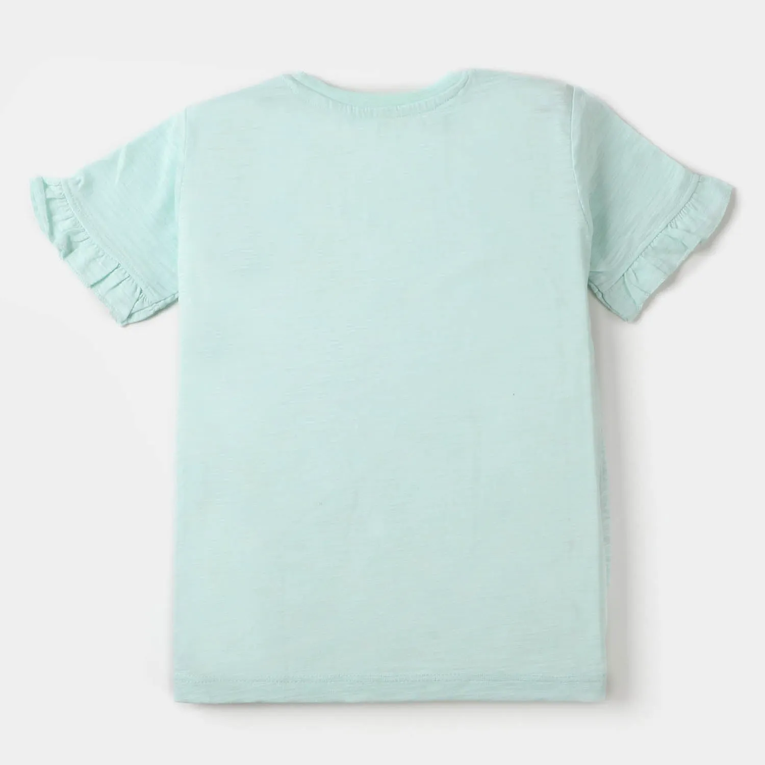 Girls T-Shirt Love - Light Blue