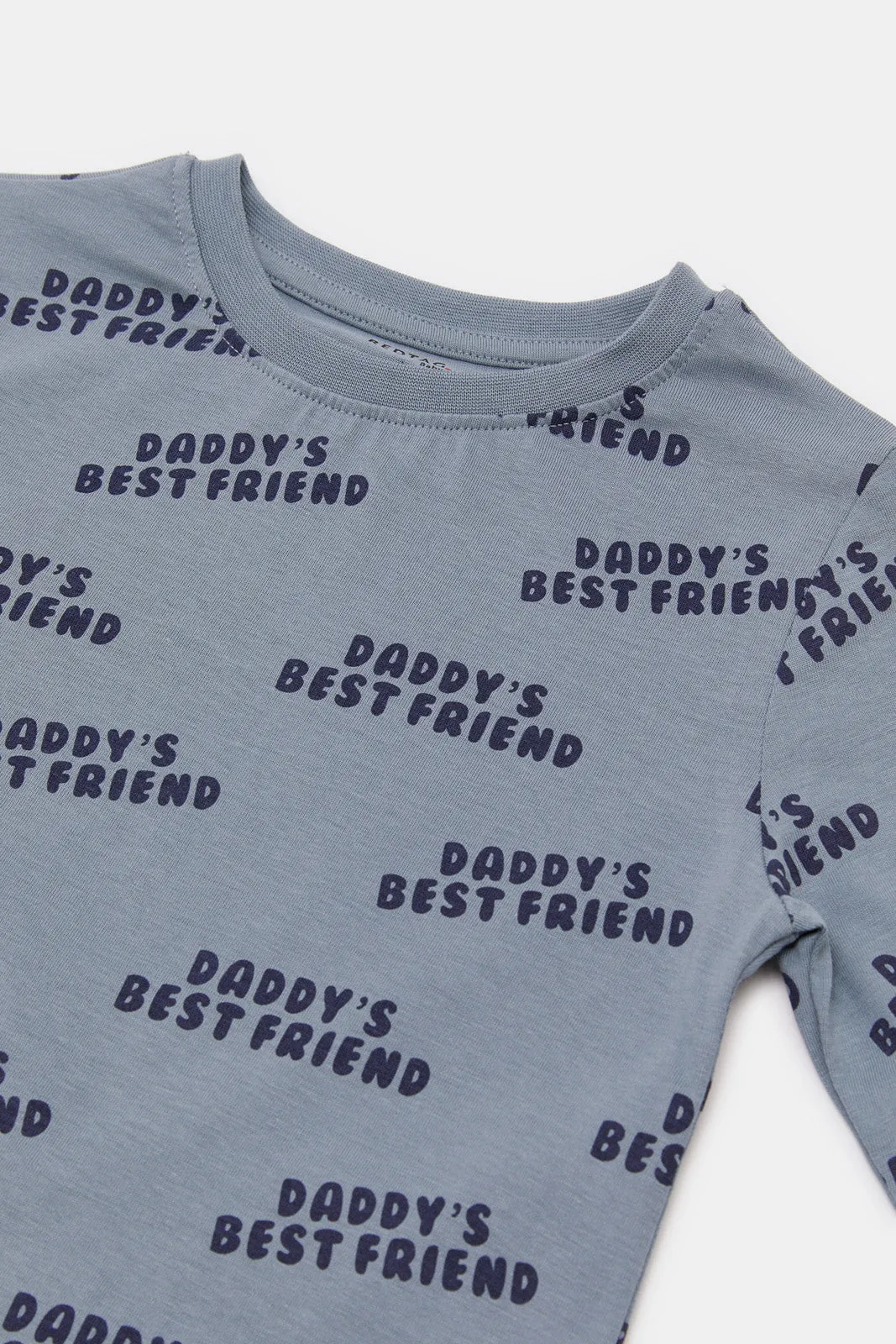 Infant Boys Blue Daddy'd Best Friend T-Shirt