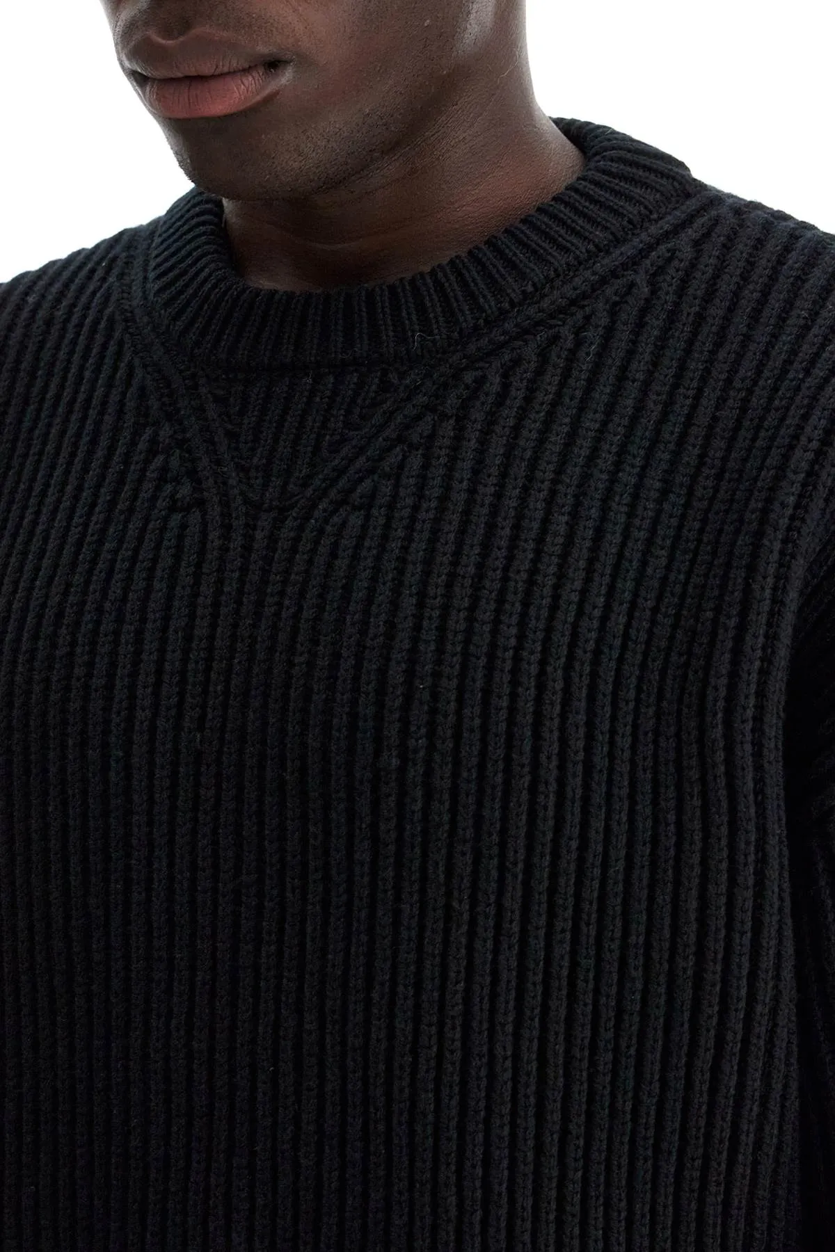 Jil Sander Oversized Ribbed Wool Pul