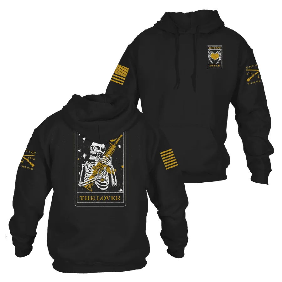 Lover Tarot Hoodie - Black