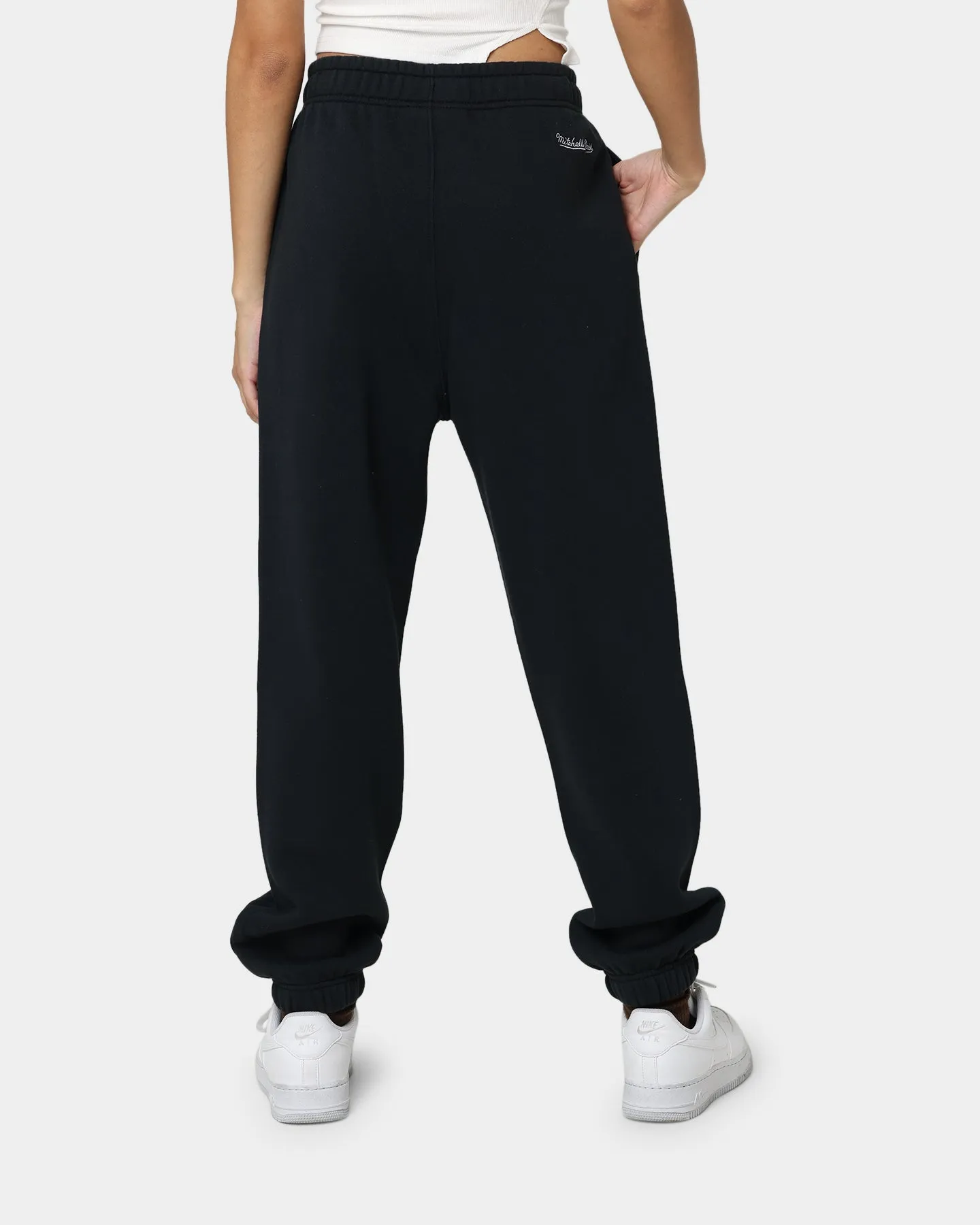 Mitchell & Ness Women's Las Vegas Raiders Arched Logo Sweat Pants Faded Black