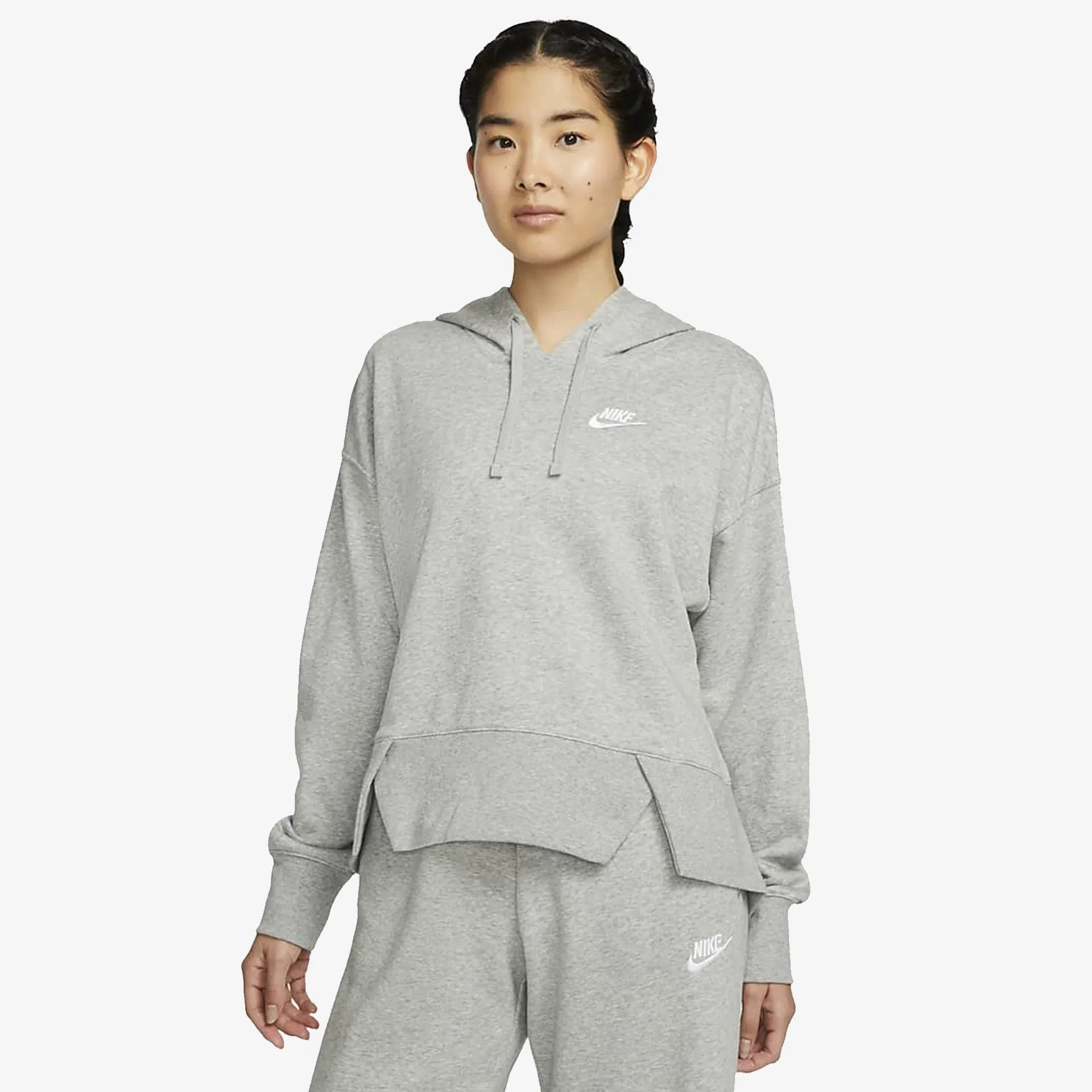 Nike | SPORTSWEAR CLUB FLEECE  { GREY