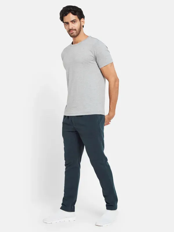 Octave Men Fleece Mid-Rise Trackâ Pants