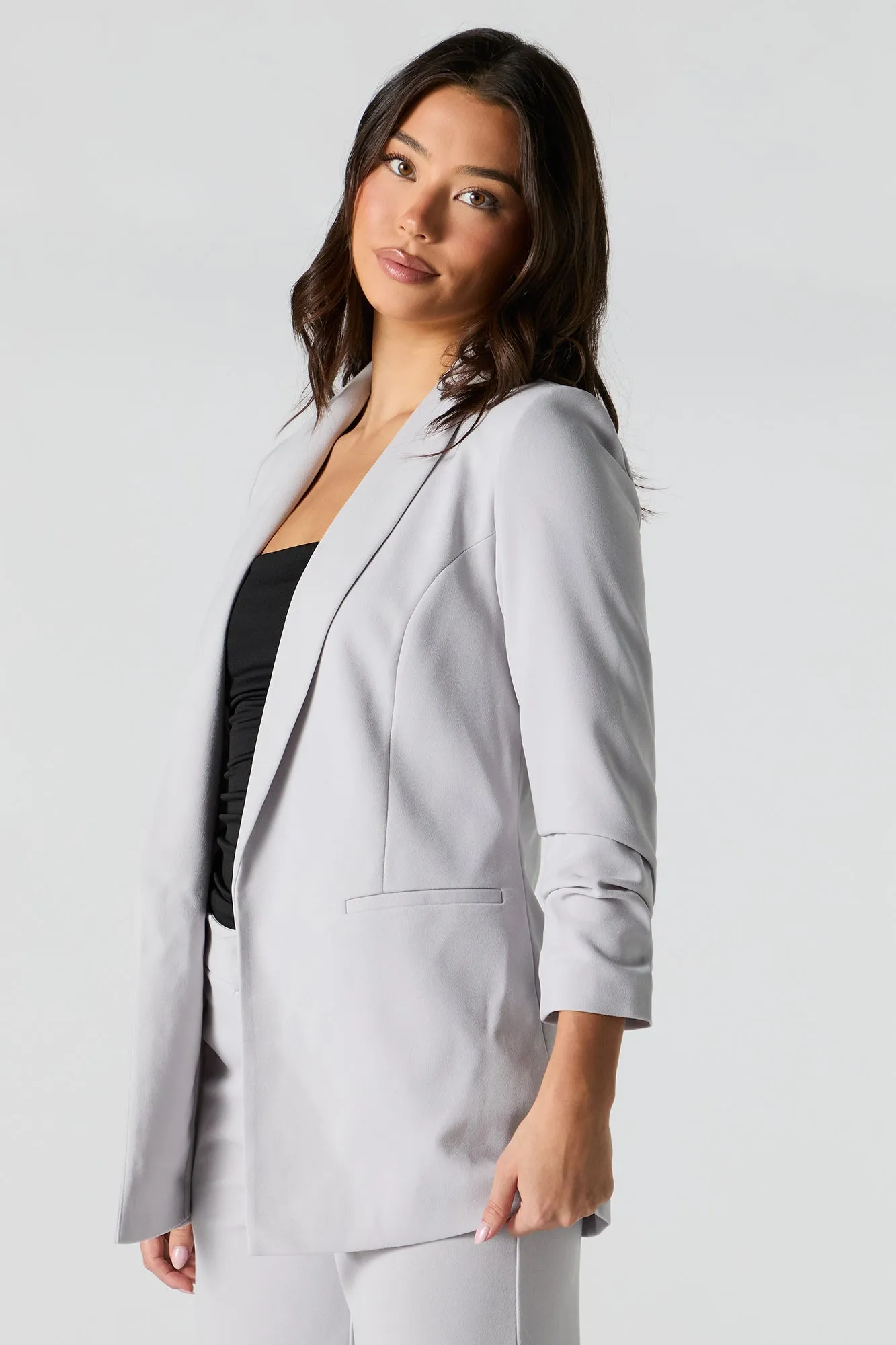 Open Front Blazer