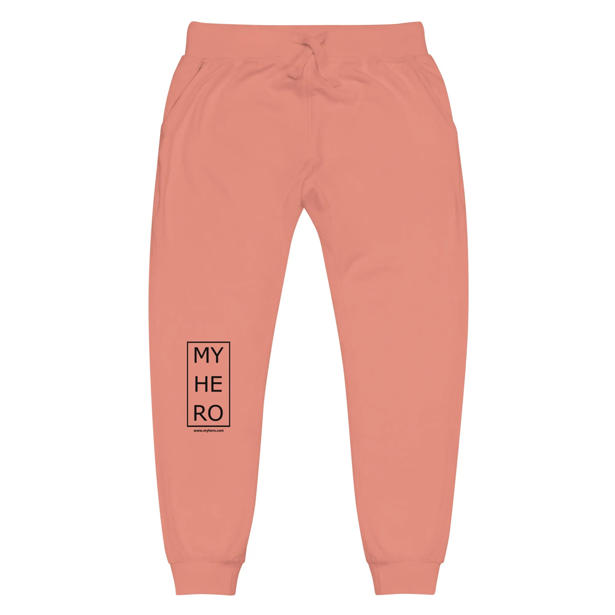 "MY-HE-RO" Unisex fleece sweatpants