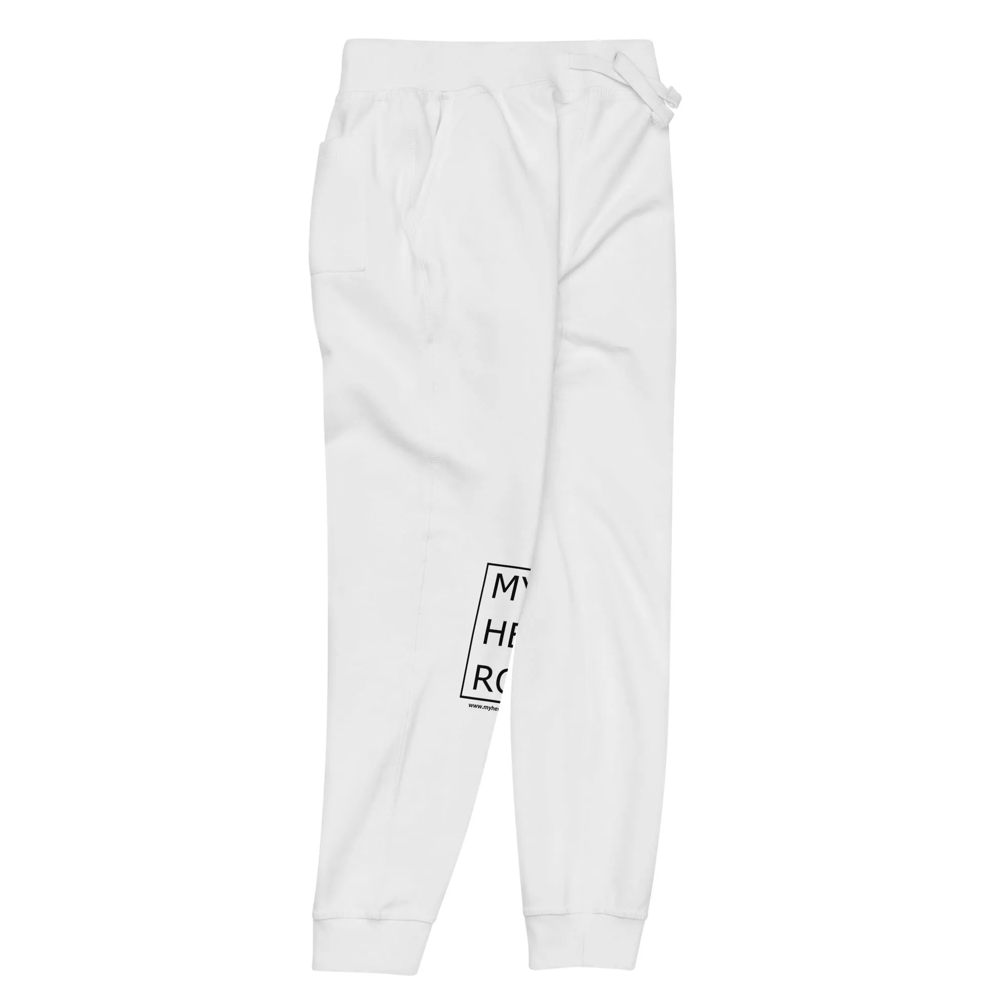 "MY-HE-RO" Unisex fleece sweatpants