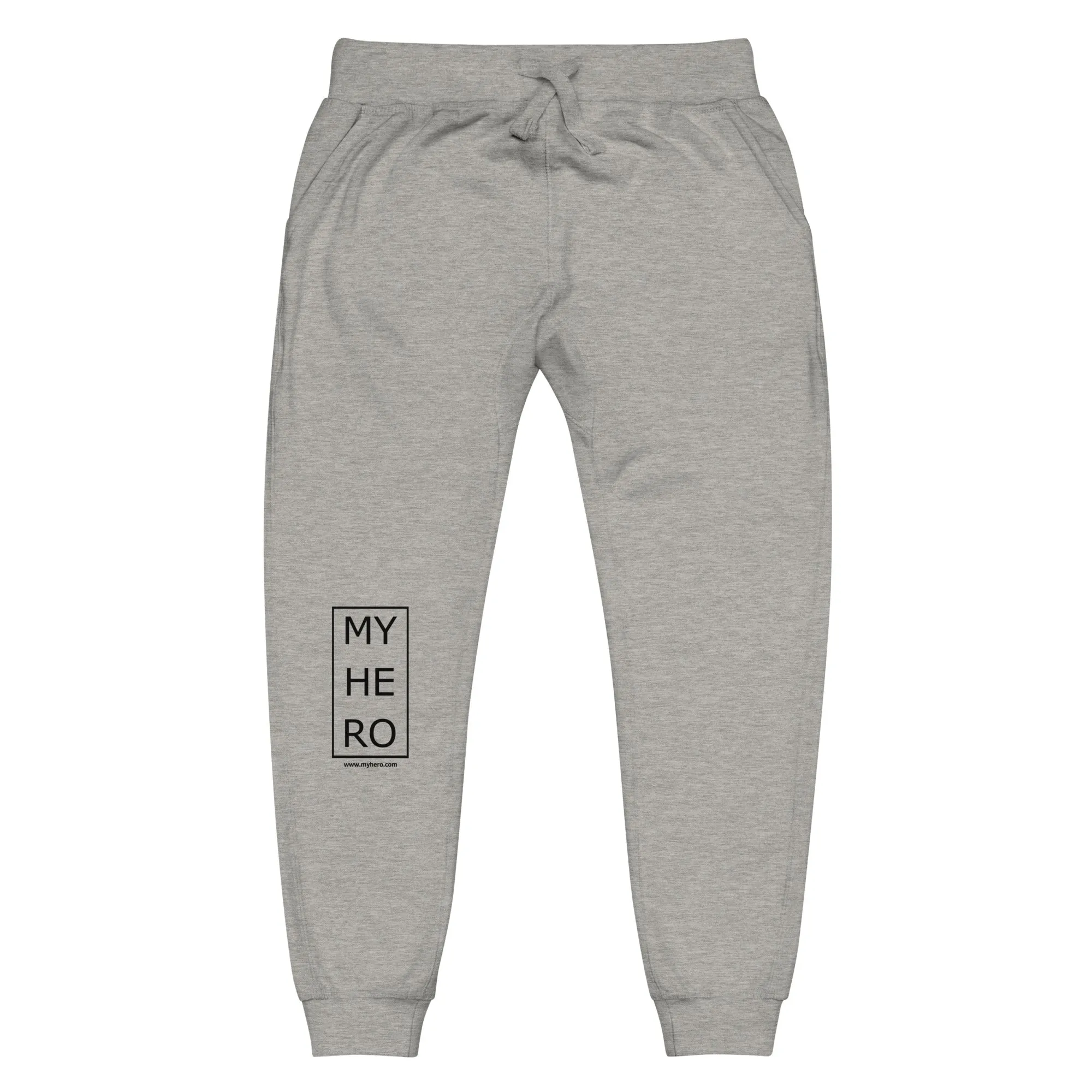 "MY-HE-RO" Unisex fleece sweatpants