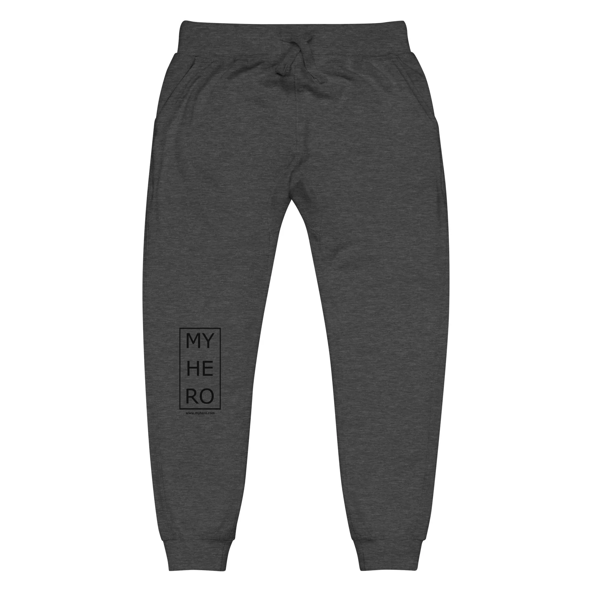 "MY-HE-RO" Unisex fleece sweatpants