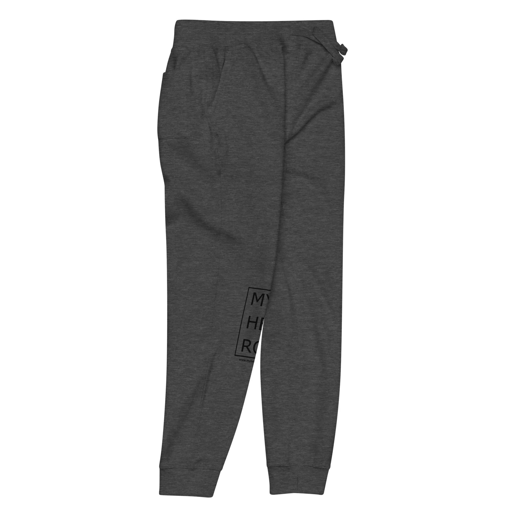 "MY-HE-RO" Unisex fleece sweatpants