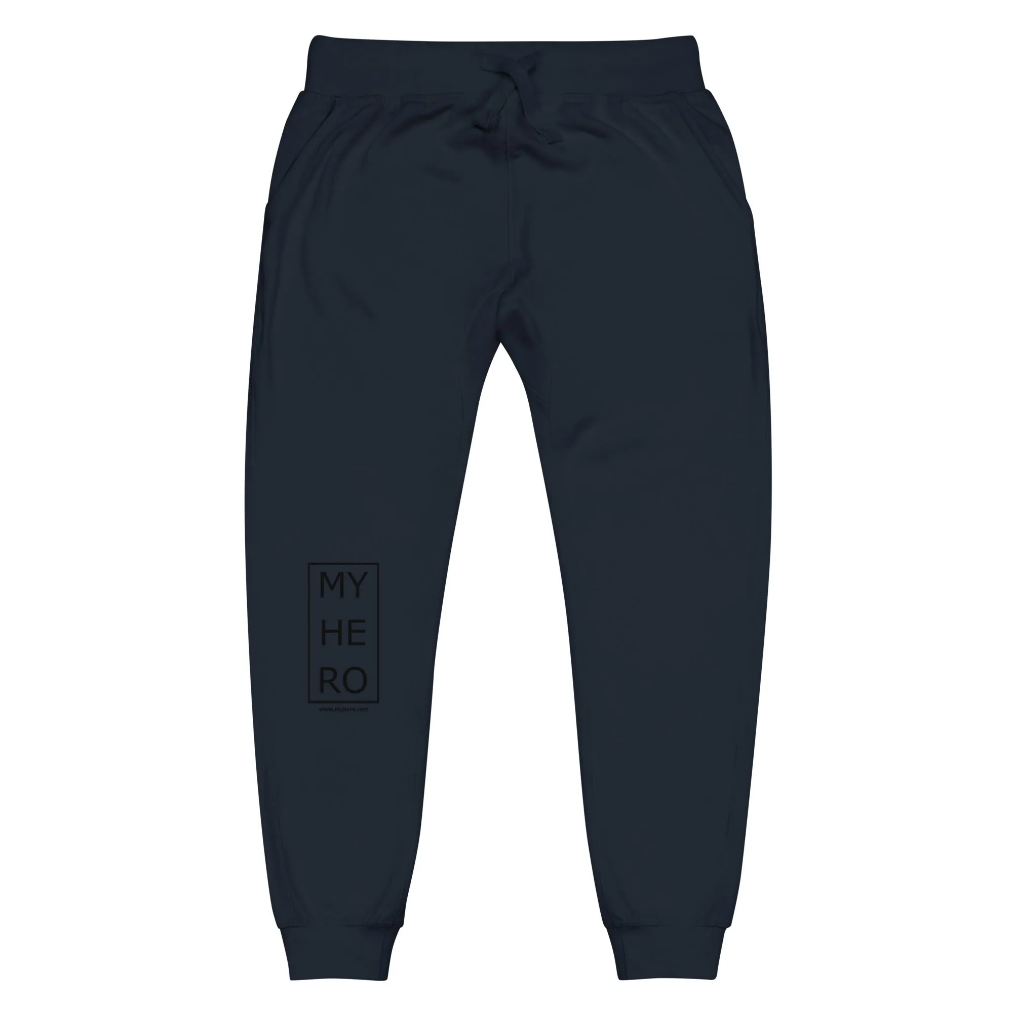 "MY-HE-RO" Unisex fleece sweatpants