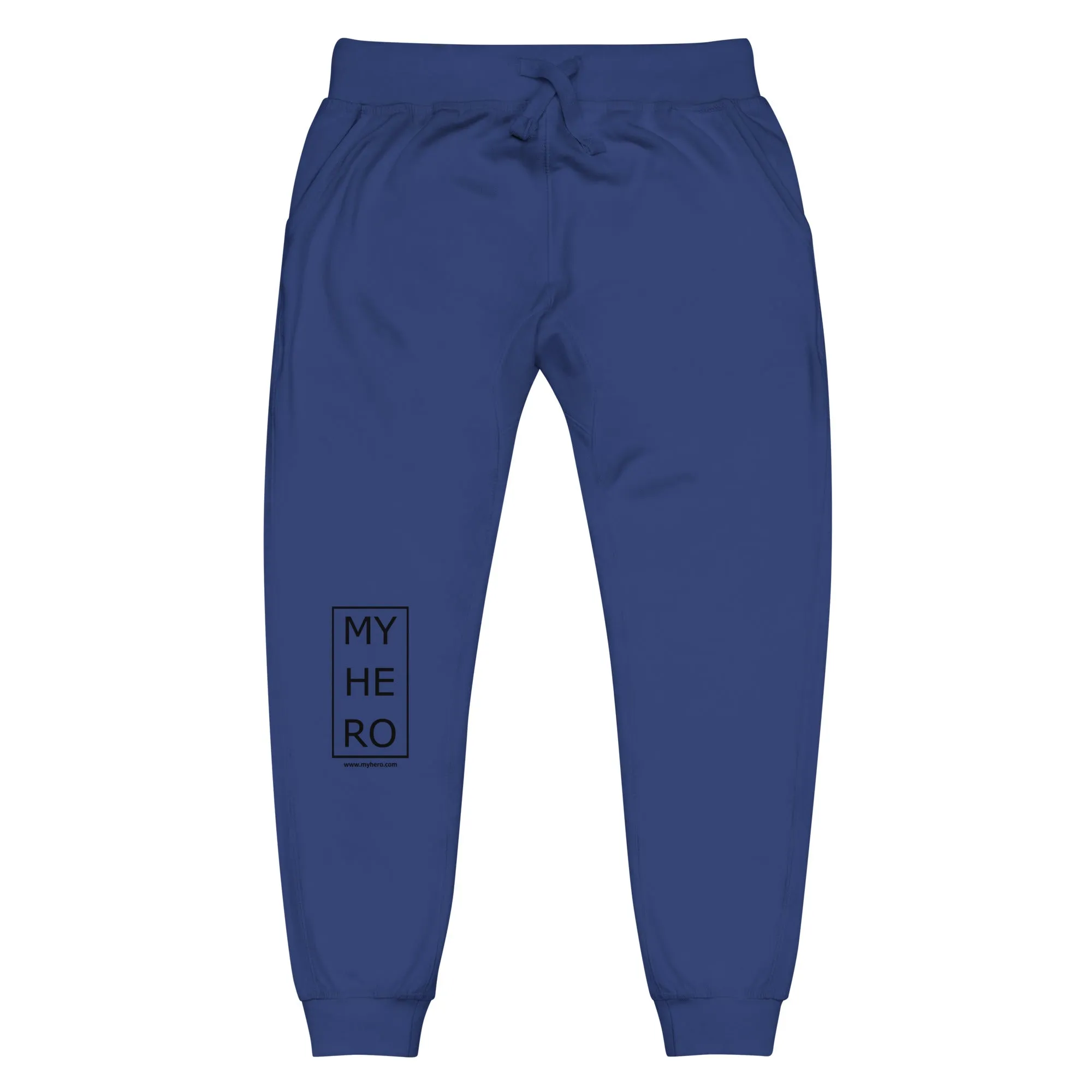 "MY-HE-RO" Unisex fleece sweatpants