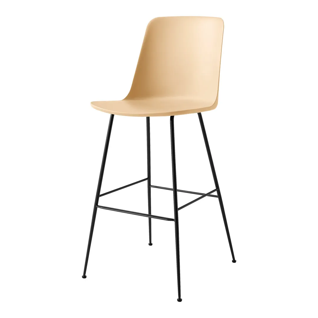 Rely HW96 High Back Bar Chair - Tube Base