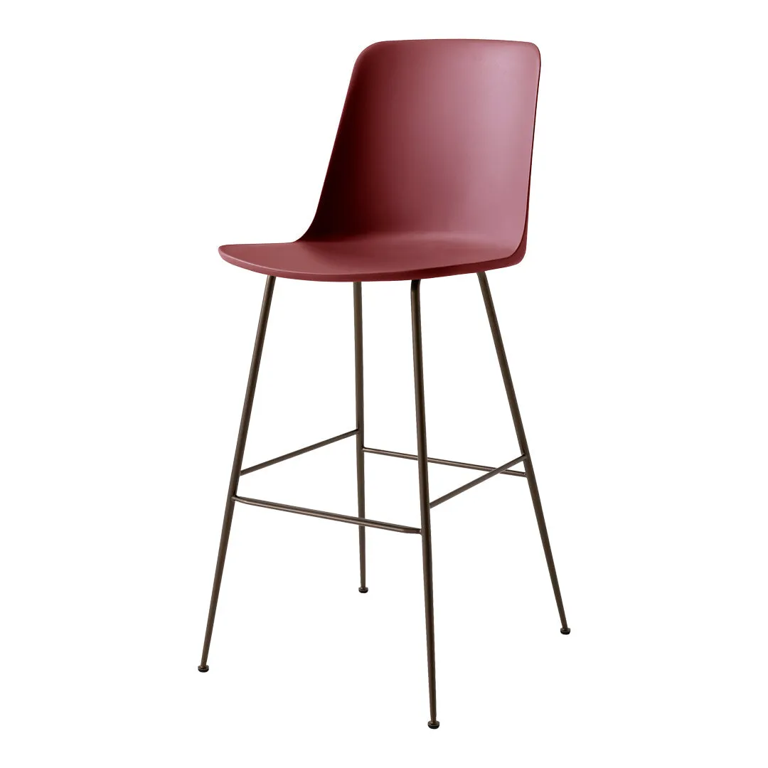 Rely HW96 High Back Bar Chair - Tube Base