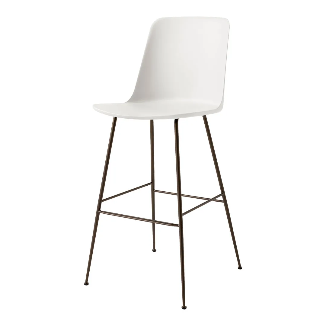 Rely HW96 High Back Bar Chair - Tube Base