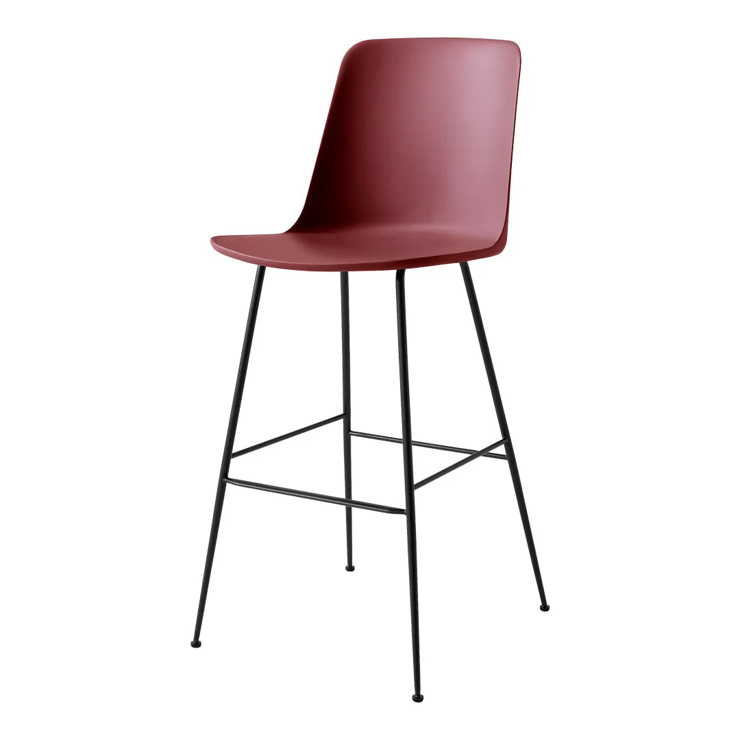 Rely HW96 High Back Bar Chair - Tube Base