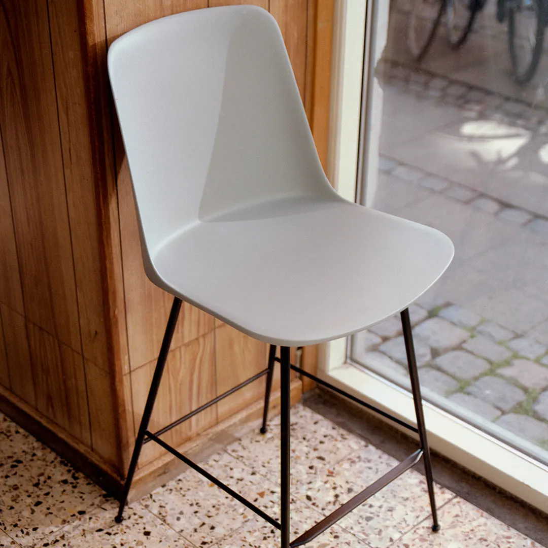 Rely HW96 High Back Bar Chair - Tube Base