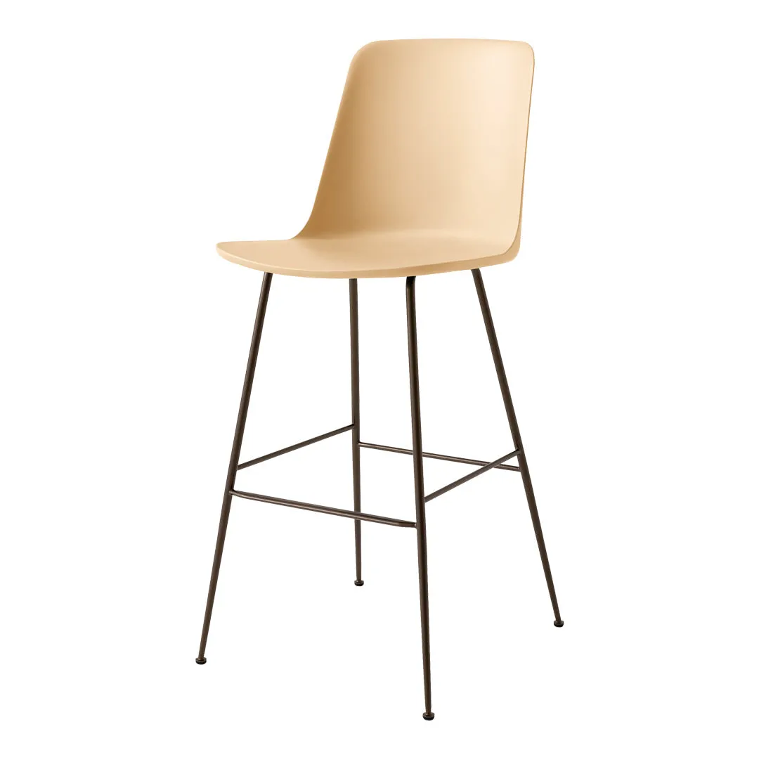 Rely HW96 High Back Bar Chair - Tube Base