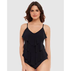 Rita DD Cup Slimming Tiered Tankini Top