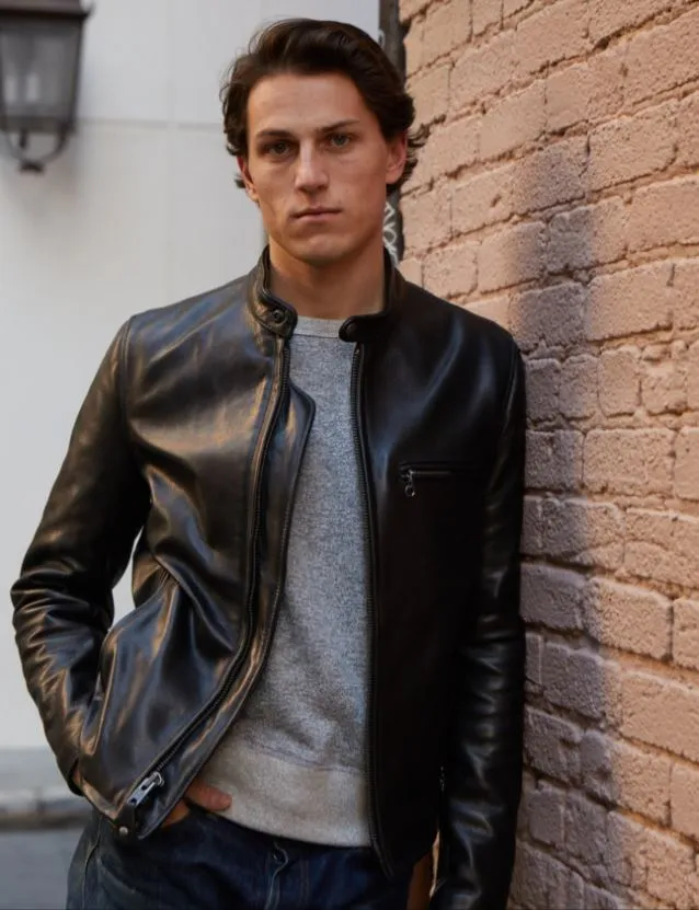 Schott CORE Cowhide Perfecto Cafe Leather Jacket