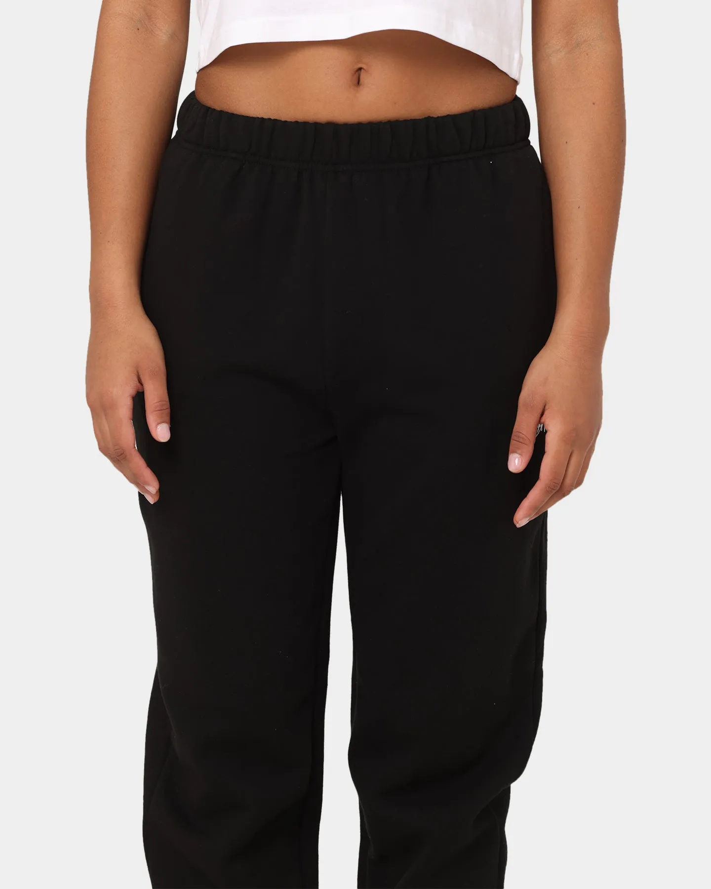 Stussy Stock High-Waisted Trackpants Black