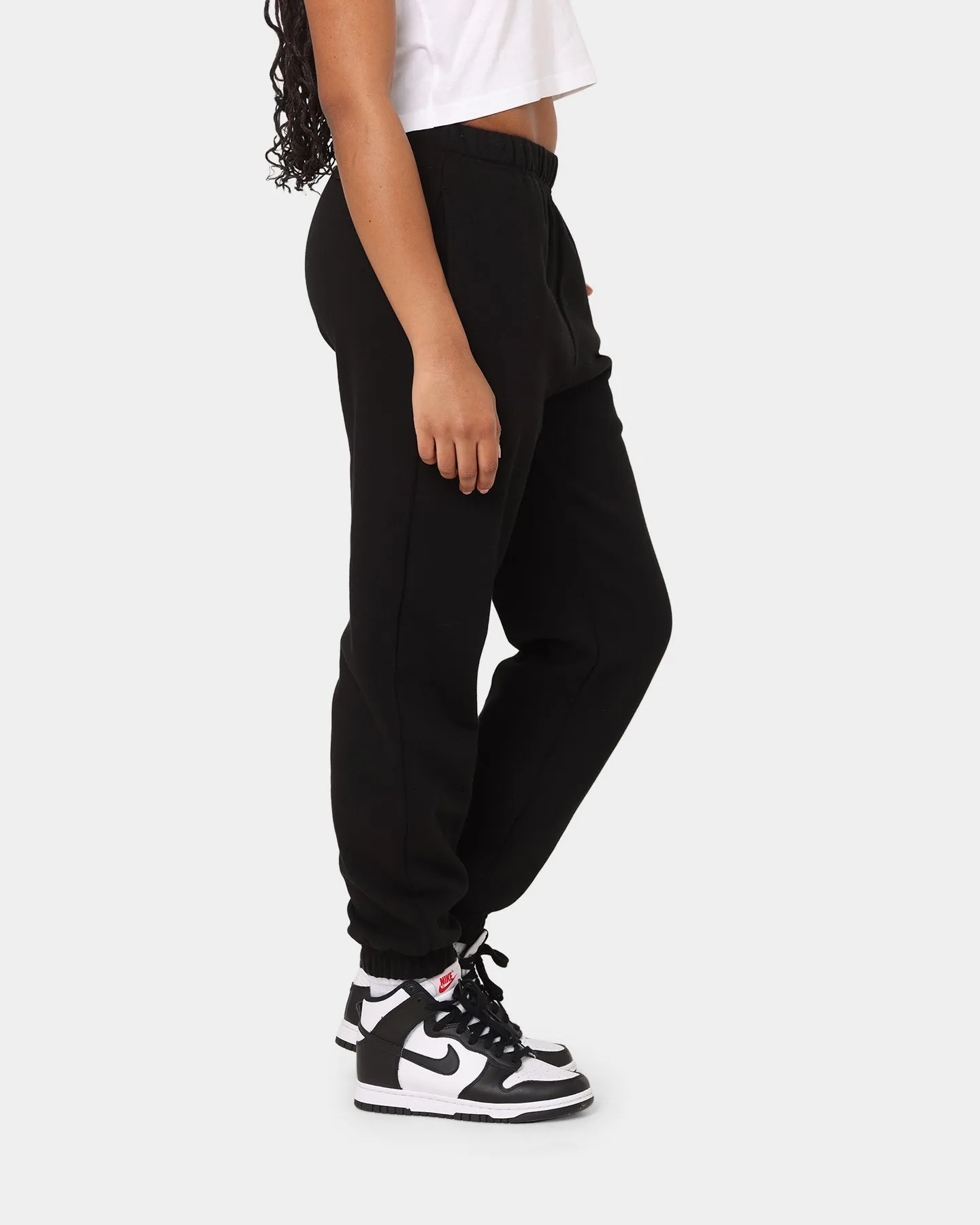 Stussy Stock High-Waisted Trackpants Black