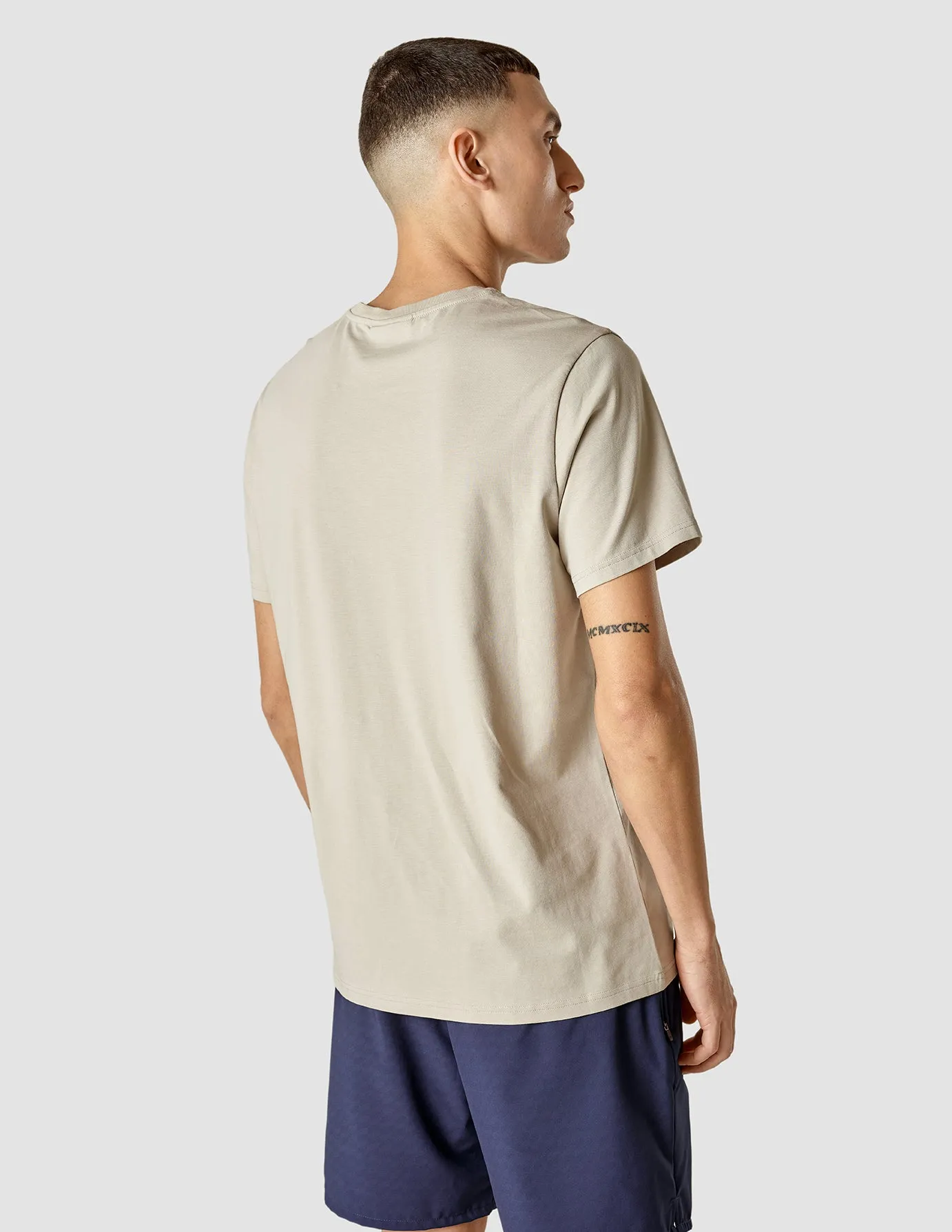 Supima Autograph T-shirt Oyster Grey