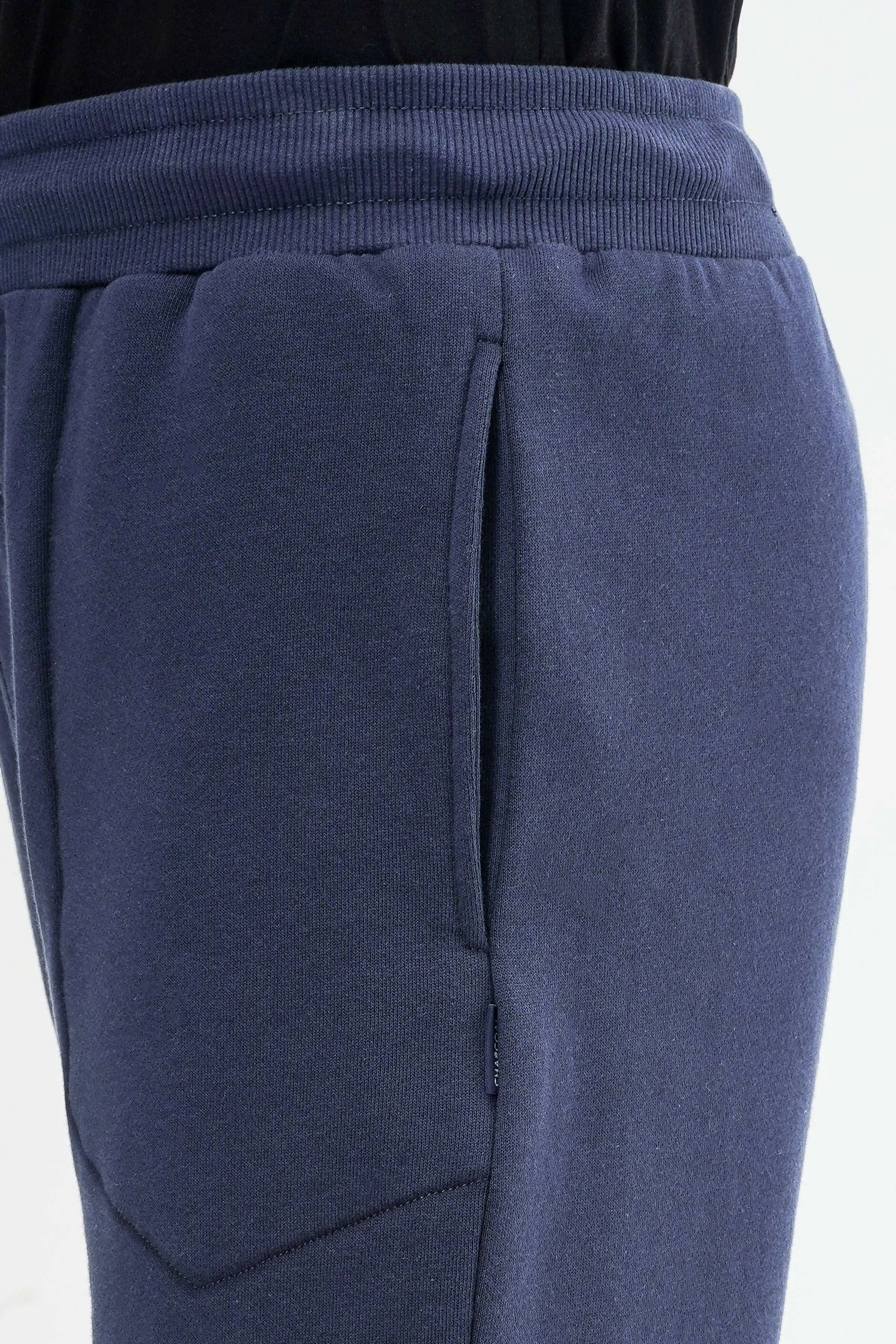 TERRY FLEECE JOGGER TROUSER NAVY