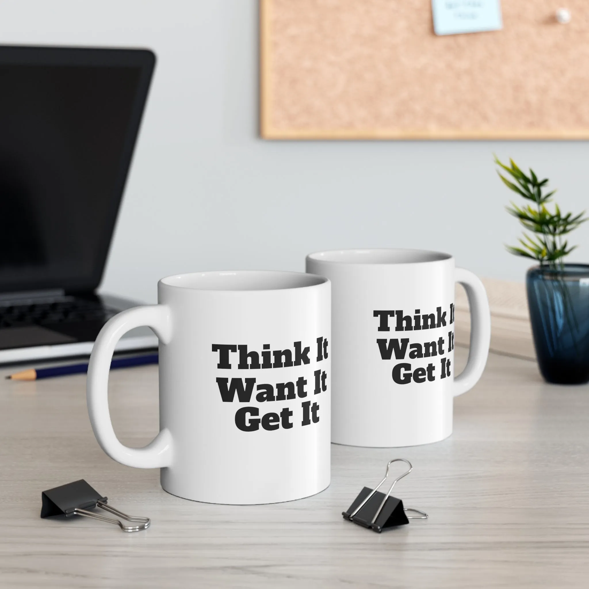 Think It Ceramic Mug 11oz