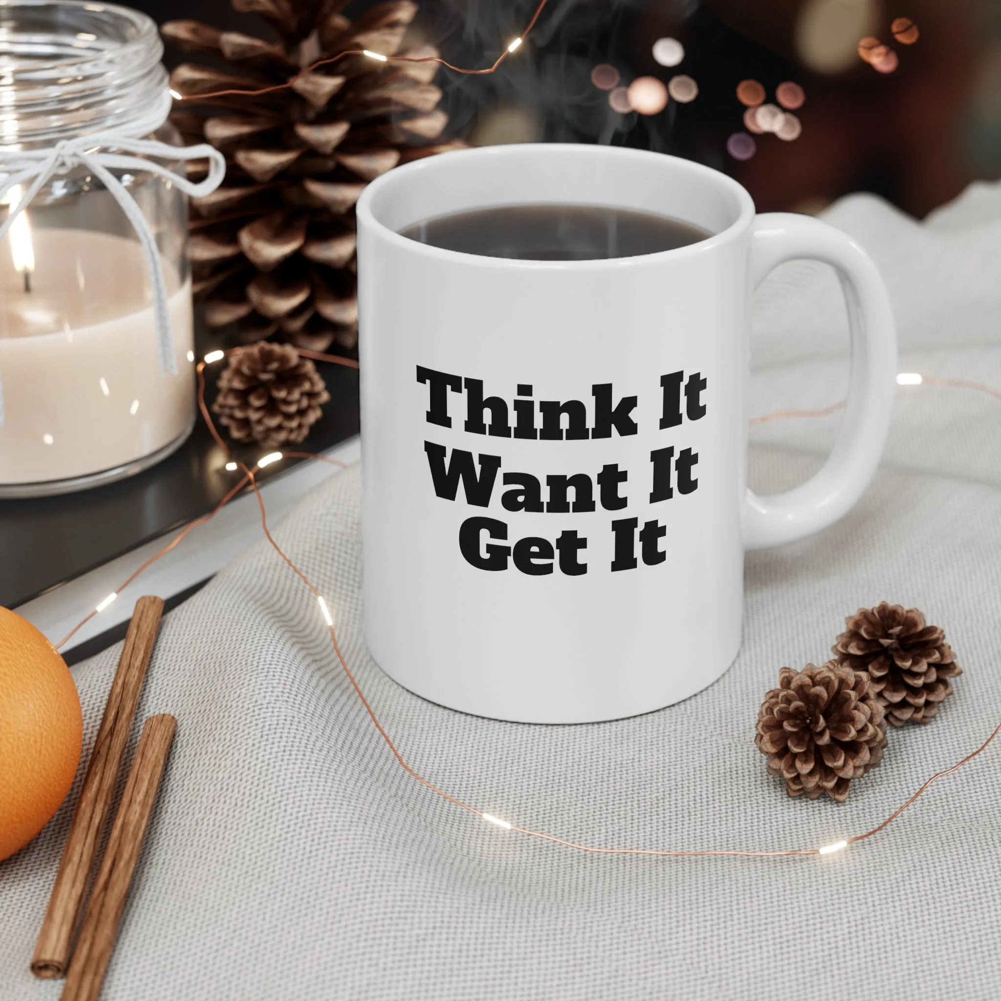 Think It Ceramic Mug 11oz