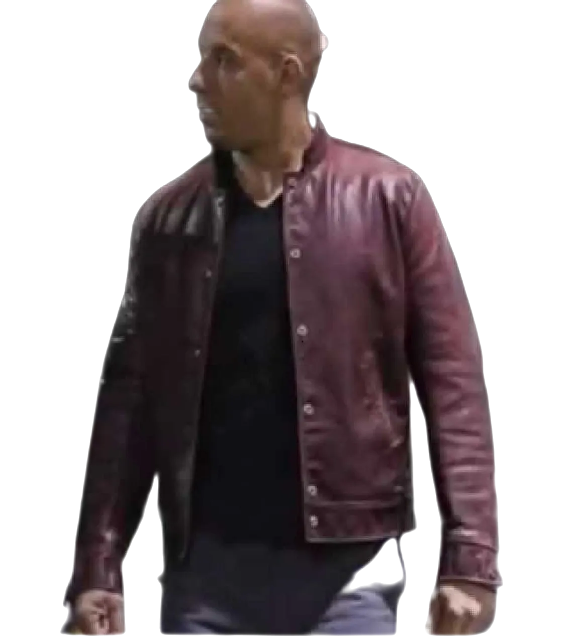 Vin Diesel Fast And Furious Real Leather Jacket Red