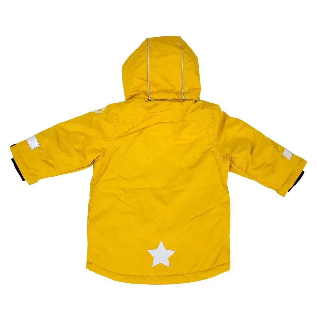 Winter Waterproof Insulated Parka: Mustard